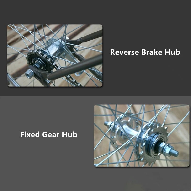 Bujes de freno inverso para bicicleta, Apertura trasera y delantera, eje de 100mm y 120mm, negro y plateado, 32 agujeros, piezas de rueda de llanta de bicicleta de una sola velocidad