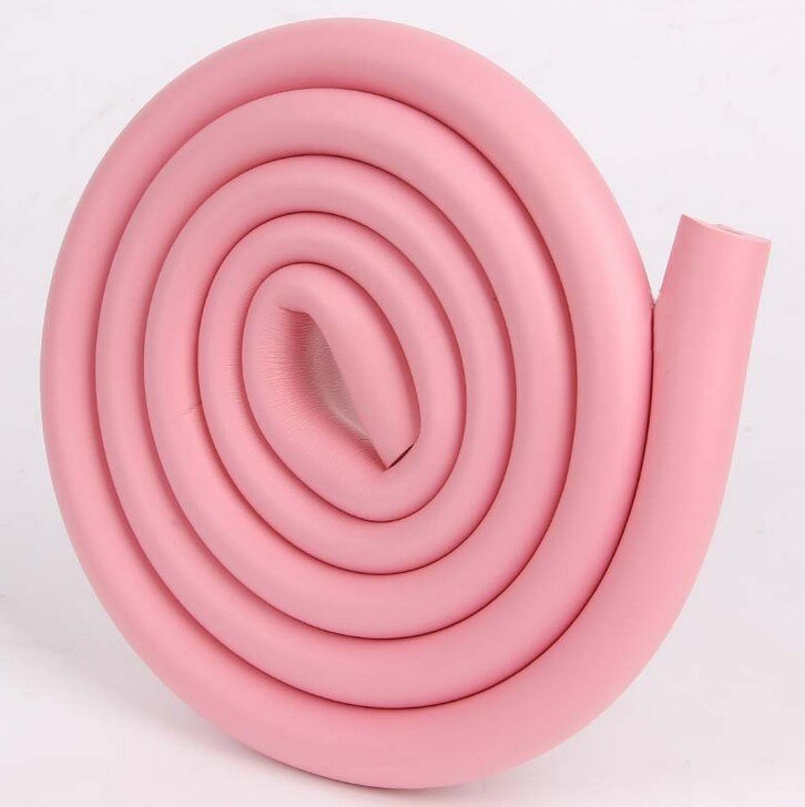 1pc baby bumper strip baby veiligheidshoekbeschermer glazen tafelrand hoekbeschermers meubelrandbeschermer botsingsbeschermer  fh04: Roze