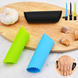 1Pc Silikon Knoblauch Schäler Knoblauch Rolle Stripper Silikon Knoblauch Schälen Rohr Aktualisierung Rolle Rohr Knoblauch Werkzeuge Küche Spielereien
