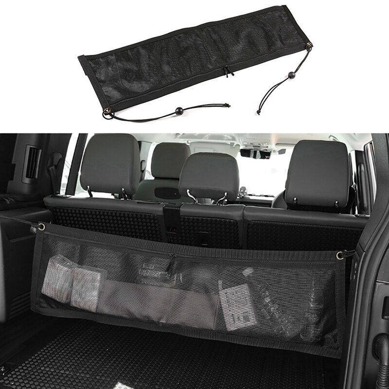 for Land Rover Defender 110 Car Fabric Black Trunk Storage Mesh Bag Storage Bag for Land Rover Car Accessories