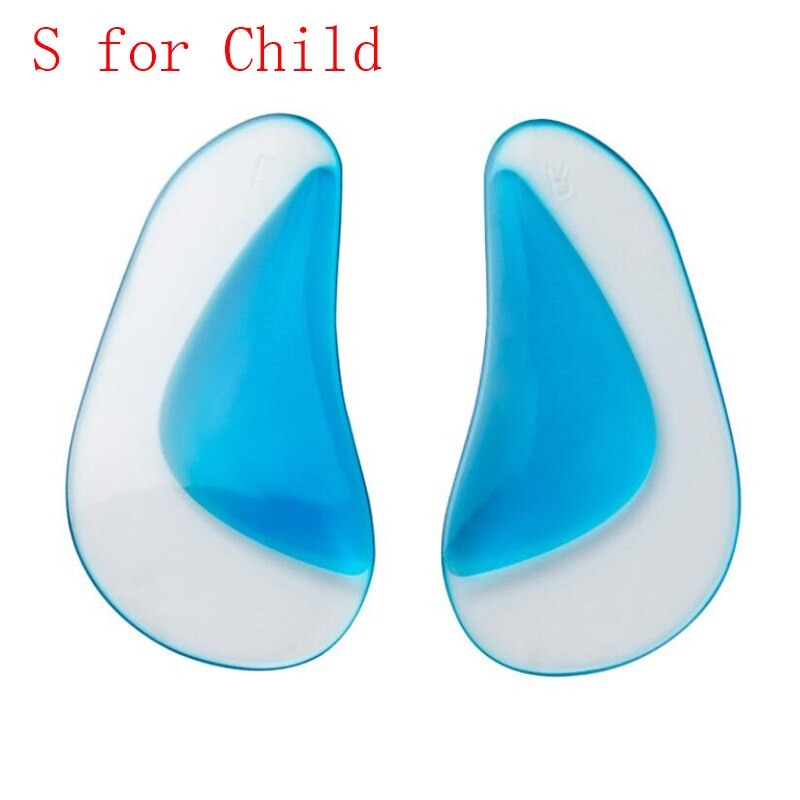 1 paar Orthopädische Bogen Orthesen Unterstützung Einlegesohle Fuß Platte Flatfoot Korrektor Schuh Kissen Fußpflege EinfüGen Einlegesohlen Silikon Gel: Licht Grün