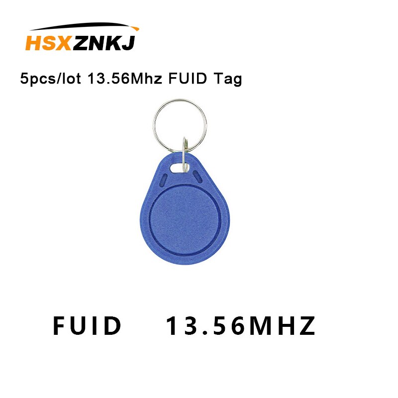 5pcs/lot 13.56Mhz FUID Card RFID FUID Tag One-time UID Changeable Block 0 Writable Proximity keyfobs Token Key Copy Clone