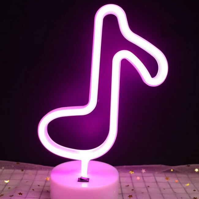 Affiche lumineuse néon coloré, panneau lumineux, décoration pour salon, bureau, rose, violet, LED lampes néon: TikTok sign