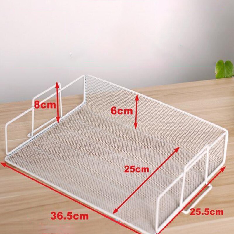 Metalowe wielofunkcyjne tace na dokumenty A4 plik Papepr lista uchwyt magazyn materiałów piśmienniczych Bookend biuro szkolne Organizer na biurko