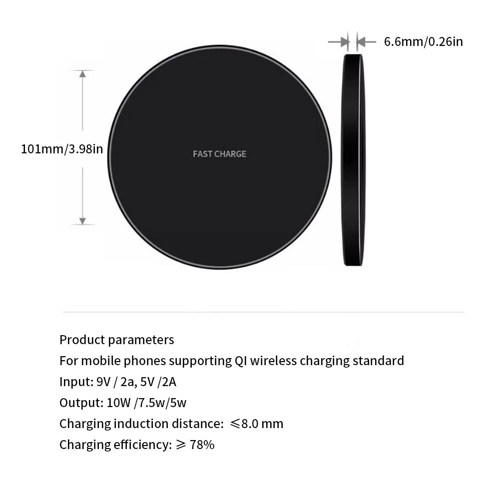 Newest 20W Fast Wireless Charger For iPhone 11 XS XR 8 Plus USB Quick Wireless Charging Pad For IPhone Samsung Huawei Xiaomi