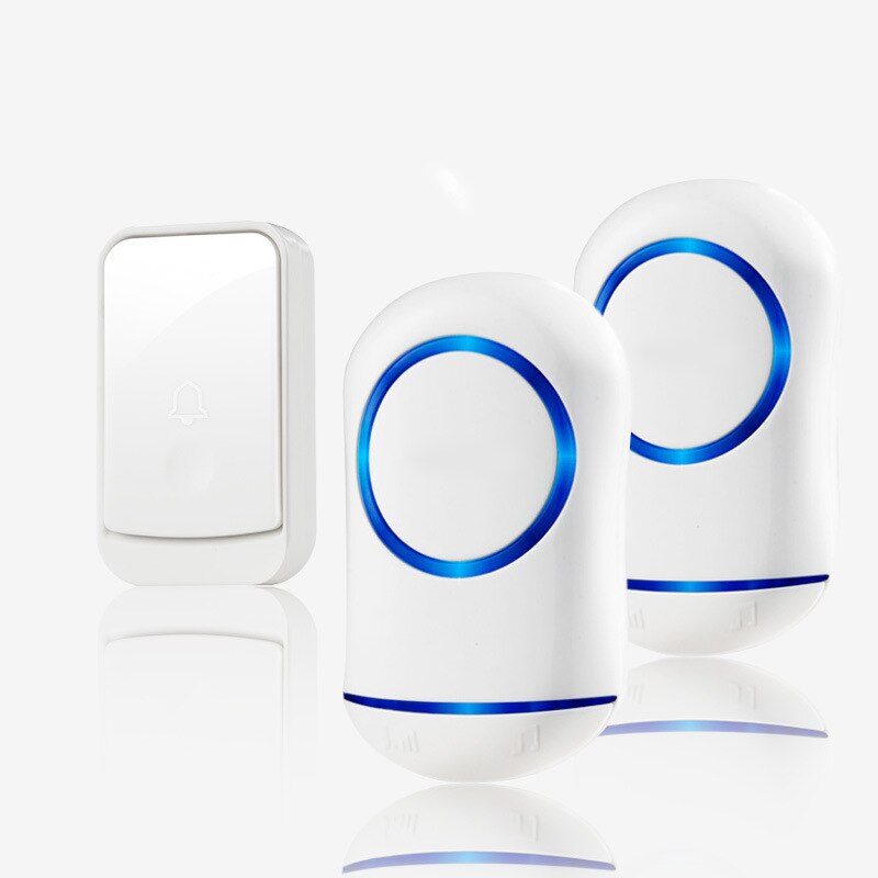 Wireless Doorbell Intelligent Remote Control Electronic Waterproof Door Intelligent Wireless Pager