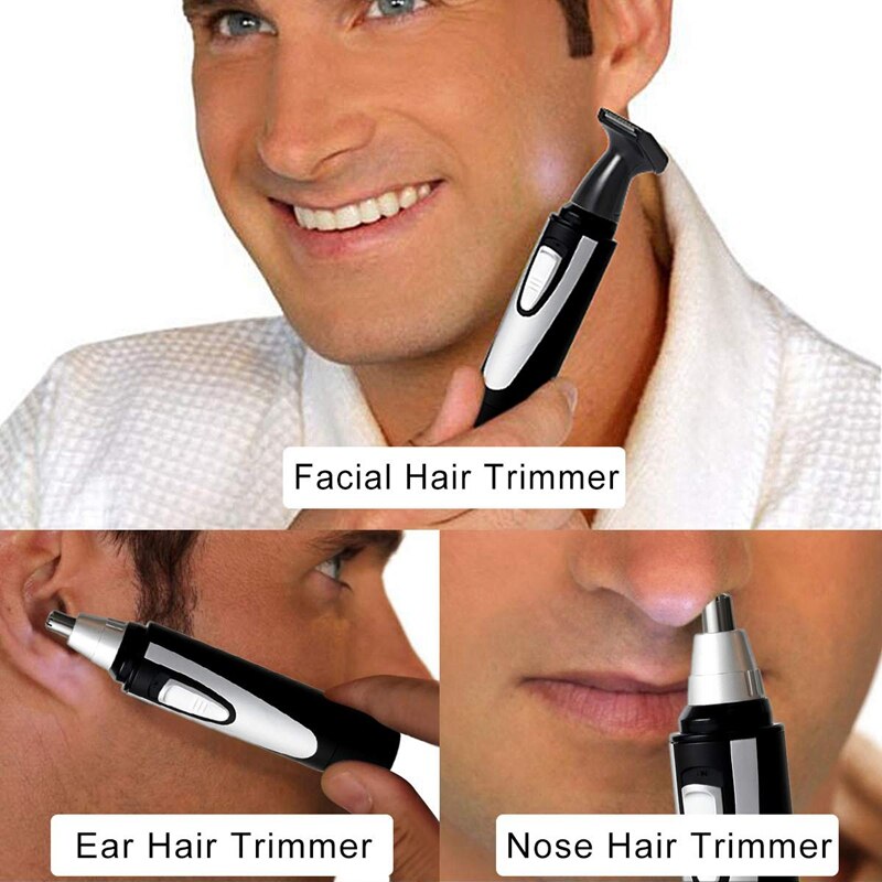 Nose Ear Hair Trimmer,Electric Nose Trimmer Waterproof Facial Trimmer Hair Clippers Trimmers Remover