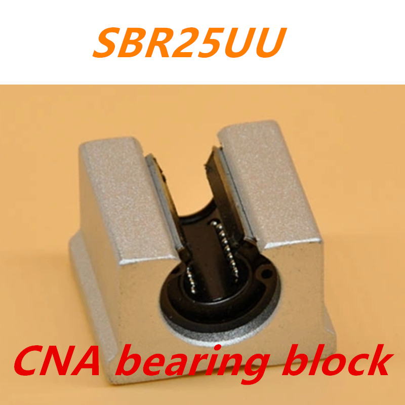 SBR25 SBR25UU 25mm Linear Ball Bearing Block CNC Router