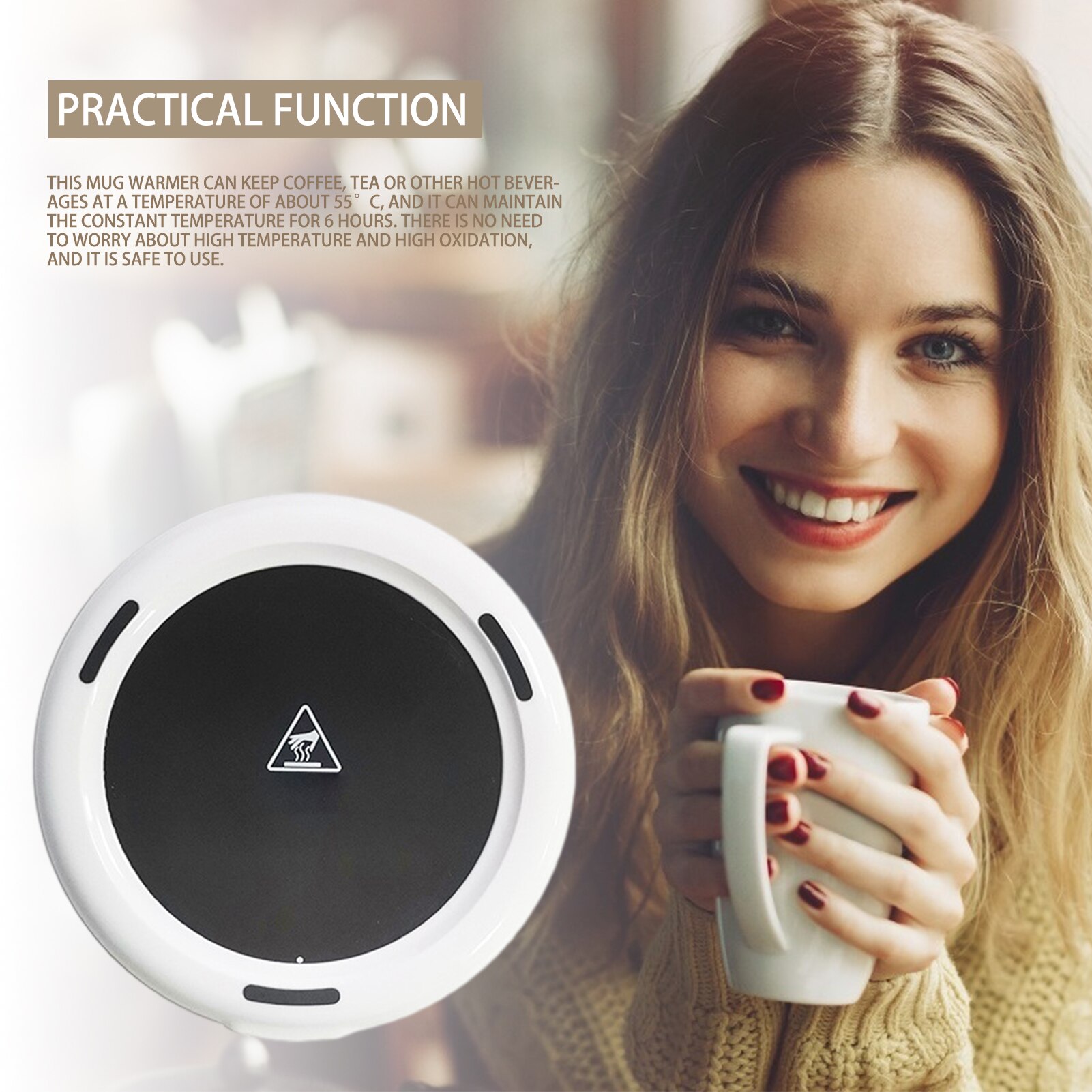 Kubek termiczny robić kawy kubek robić herbaty USB podgrzewany podstawka drink grzałka talerz kubek termiczny robić kawy kubek robić herbaty USB podgrzewany podstawka drink grzałka talerz