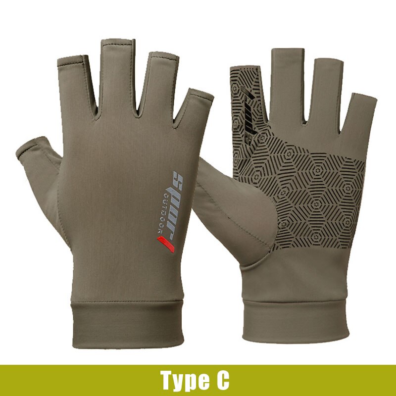 KoKossi – gants de pêche, une paire, protection des mains, libération professionnelle, antidérapants, pour sport, Fitness, cyclisme: Green C