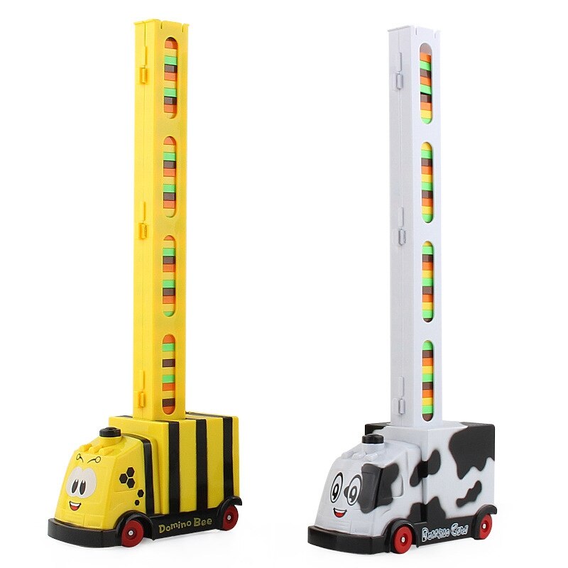 Klasyczne ino plastikowe kolejka dla dzieci dzieci zabawka robić montażu ino gra zabawka urodzinowa prezent dla dzieci