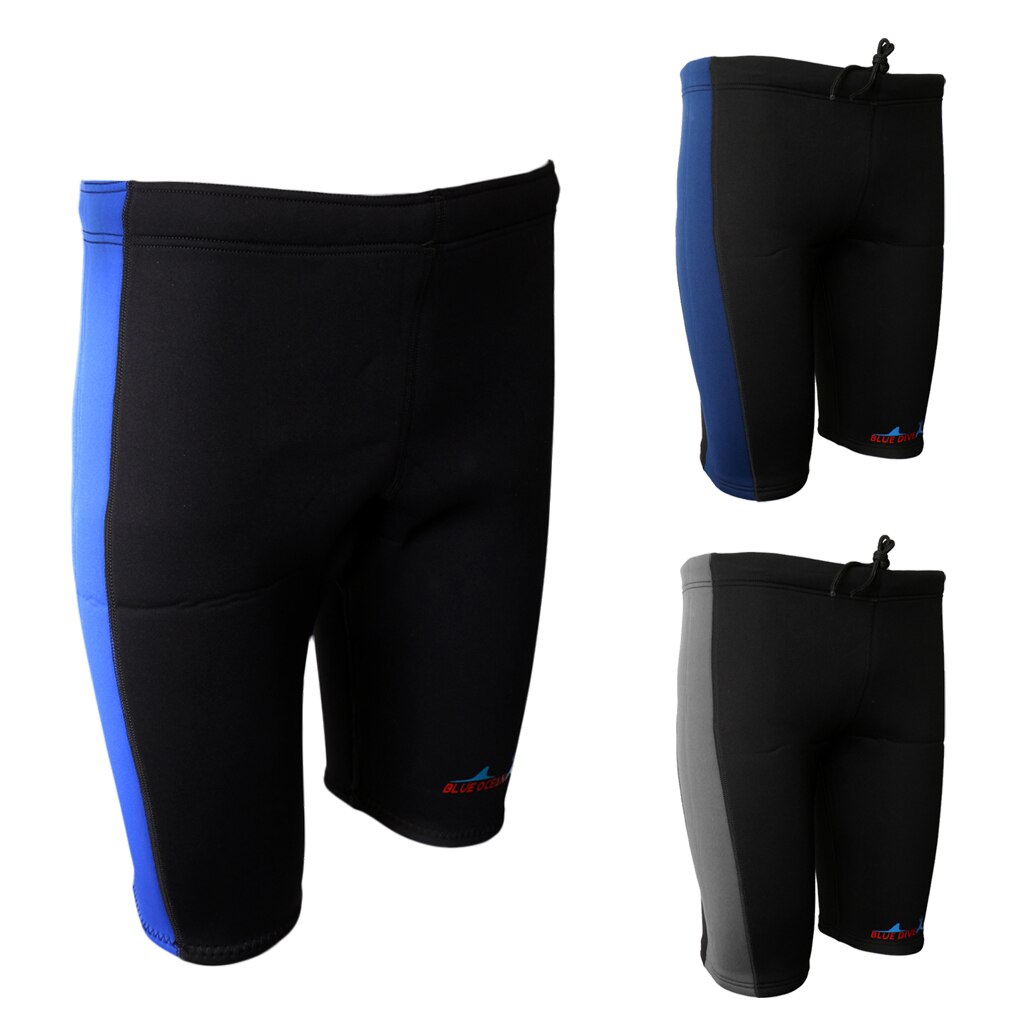 Unisex 3mm Neoprene Diving Shorts Wetsuits Pants Stretch Warm Comfortable Winter Swimming Rowing Sailing Surfing Pants Men Women