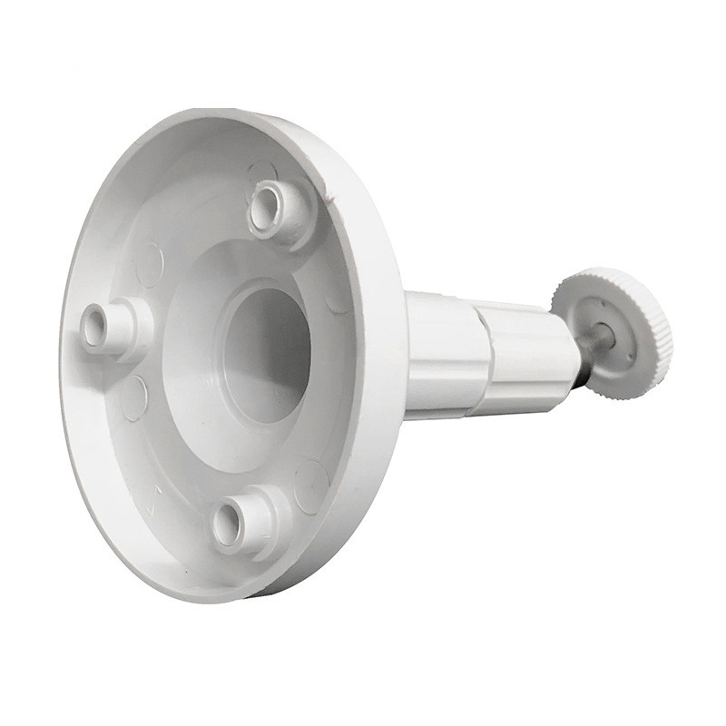 180 Degree Adjustable Security CCTV Camera Wall Mount Stand Indoor/Outdoor Mini Mount Bracket White Plastic Mount CCTV Support