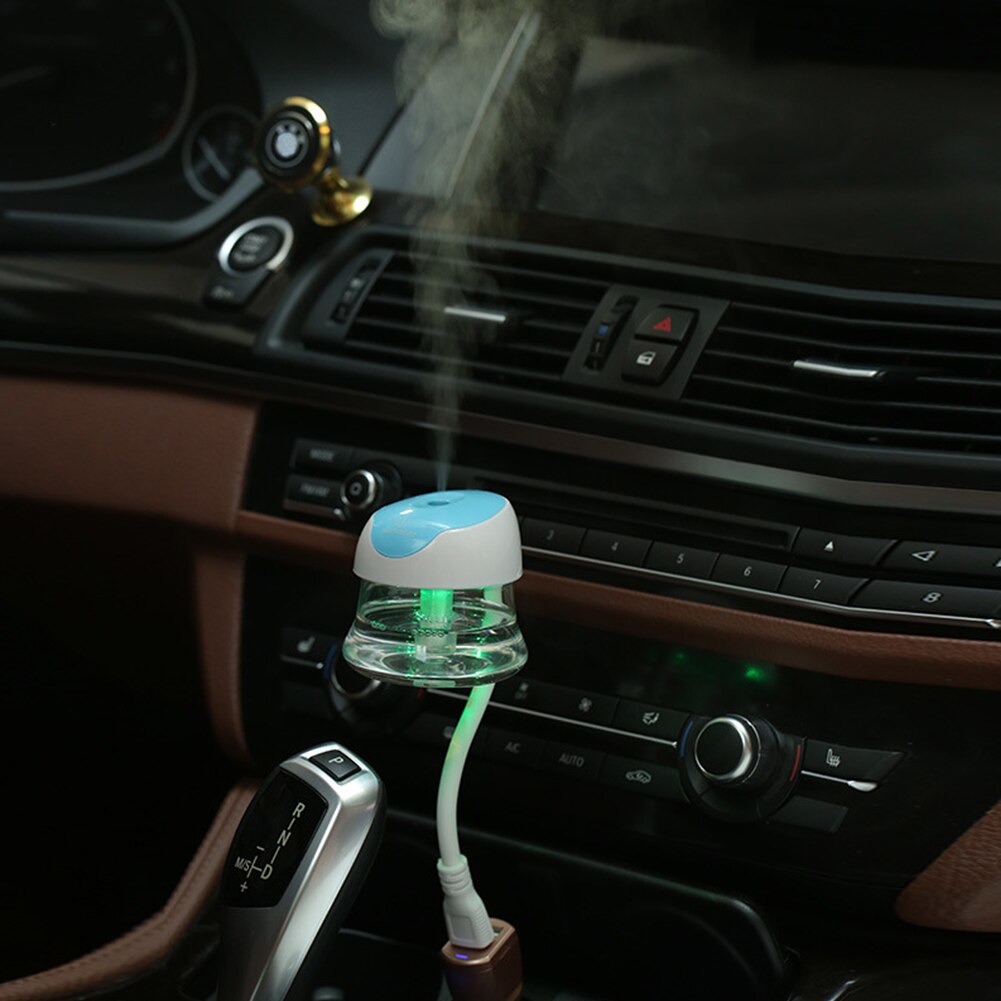 Diffuser Fresh Essential Oil Mini Accessories Home Office Portable Car Humidifier Aromatherapy Air Purifier Quiet USB Electric