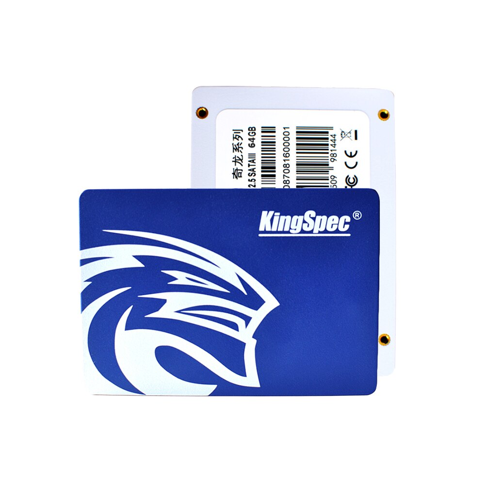 KingSpec SATA III 3.0 2.5" 64GB MLC Digital SSD Solid State Drive for Computer PC Laptop Desktop