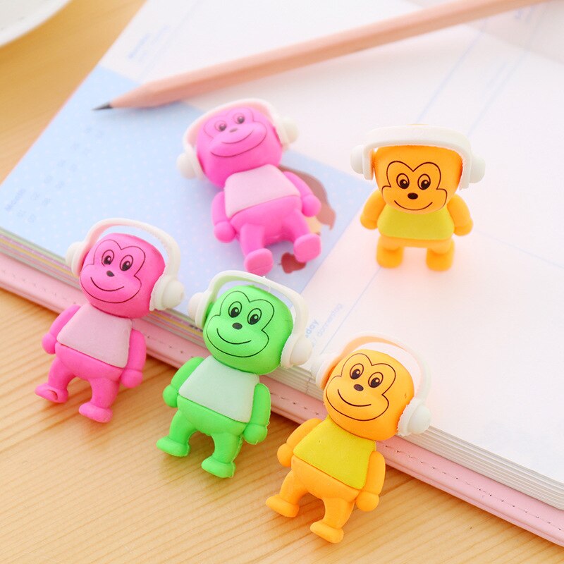 Lytwtw's 2B gommes souples bonbons mignons pour enfants en caoutchouc Kawaii papeterie fournitures de bureau scolaire créatif facile à nettoyer drôle  21