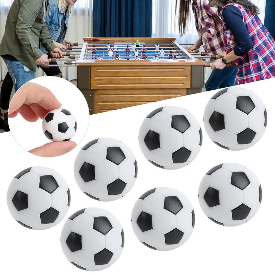 8 st 32mm fotboll fussball fotbollssport runda inomhus spel foosball bord fotboll plast fotboll