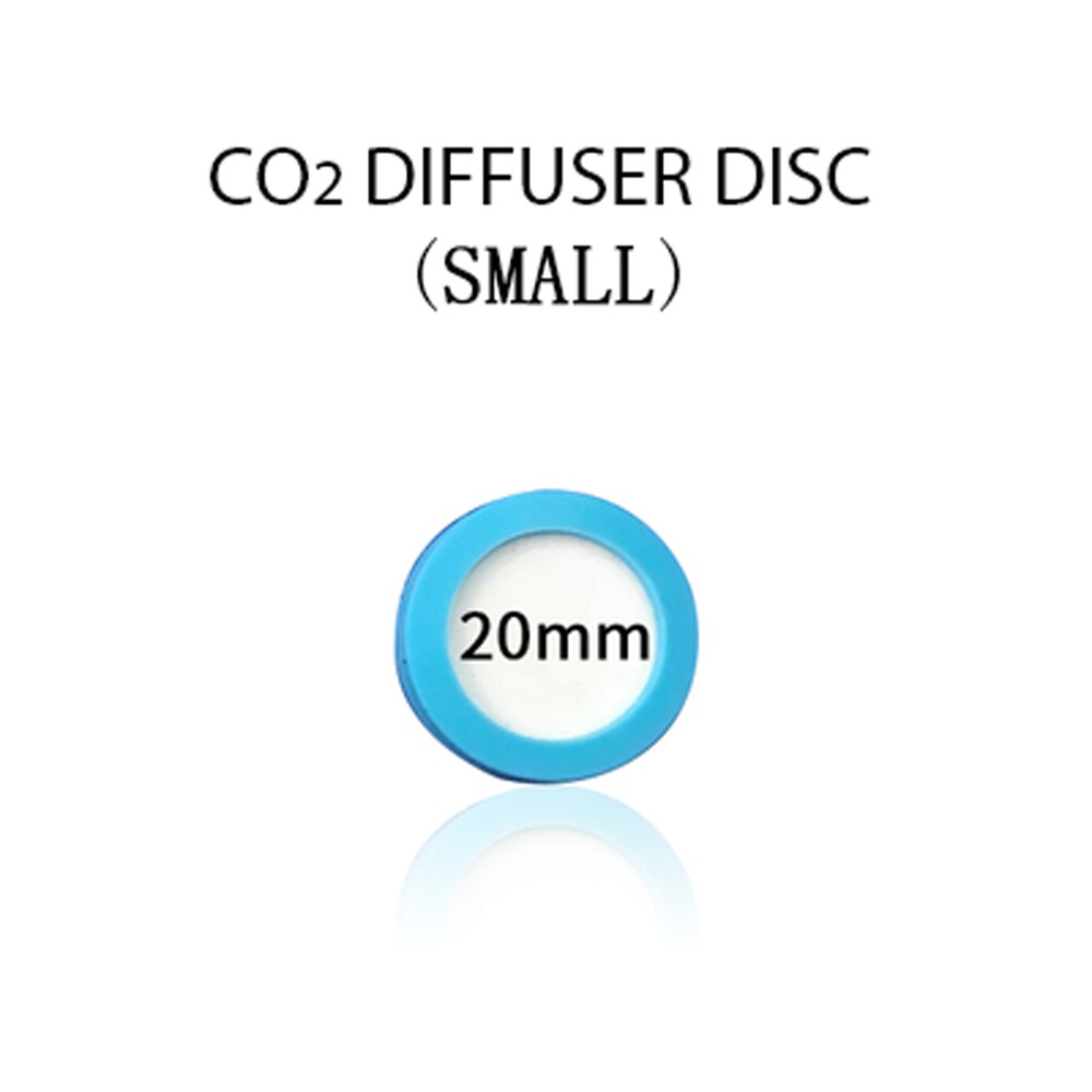 Aquarium CO2 Diffuser chip Carbon Dioxide Kit Reactor nano Refinement Ceramic Disc Replacement Slice Aquatic Fish Tank Plant: 20mm