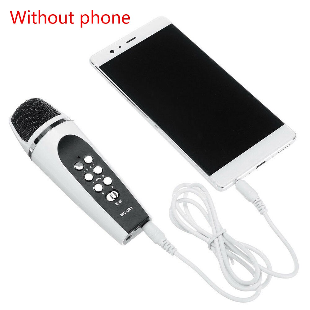 Voice Changing Microfoon Mini Mobiel Smartphone 4 Modi PC Zingen Thuis Draadloze Sound Handheld Voor IPhone Voor Android