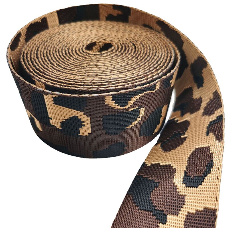 2Meters 50mm 1.5mm Thick Polyester/Nylon Webbings DIY Sewing Jacquard Webbing Strap For Bag Ribbons Clothes Hat Decorative Tapes: 03