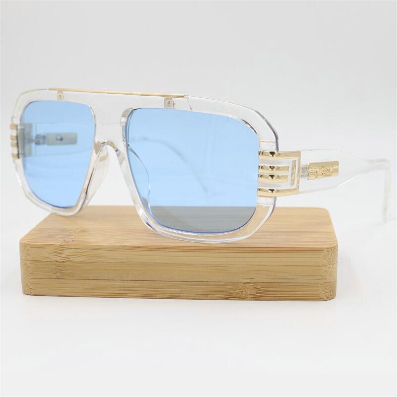 68475 Luxury sunglasses men brand Unisex Gold Metal Chassis Male Glasses Gradient Sun Glasses For Women 4 color