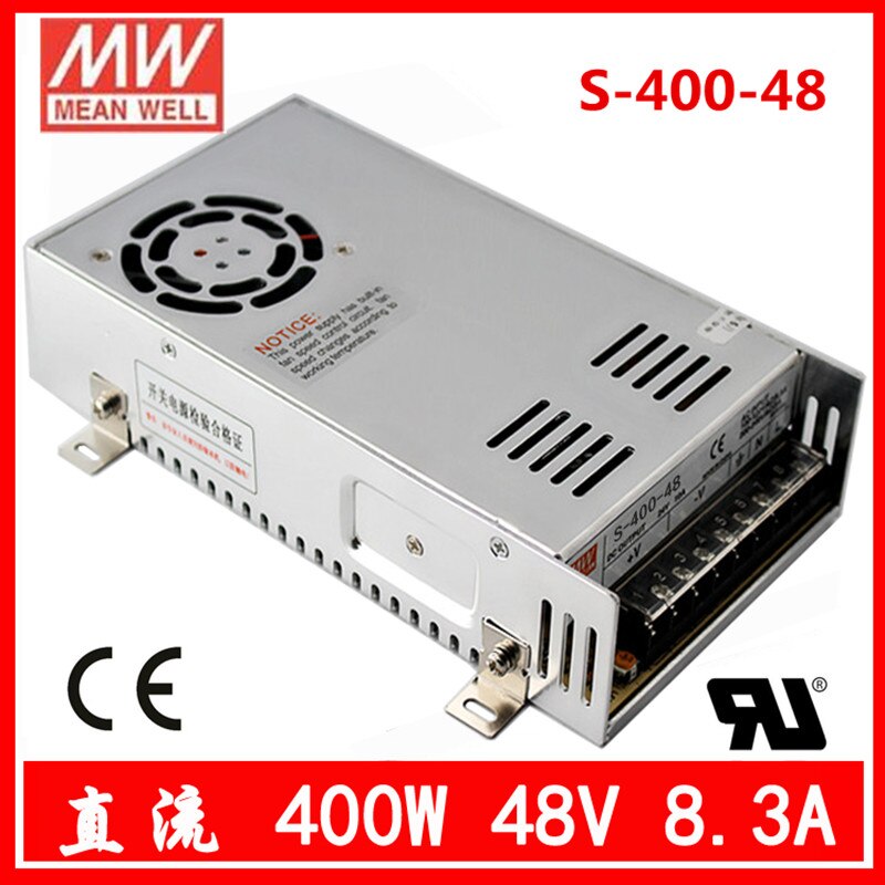 S-400-48V MW Gute netzteil 400w 48V 8.3A Schalt Netzteil Für CNC maschine