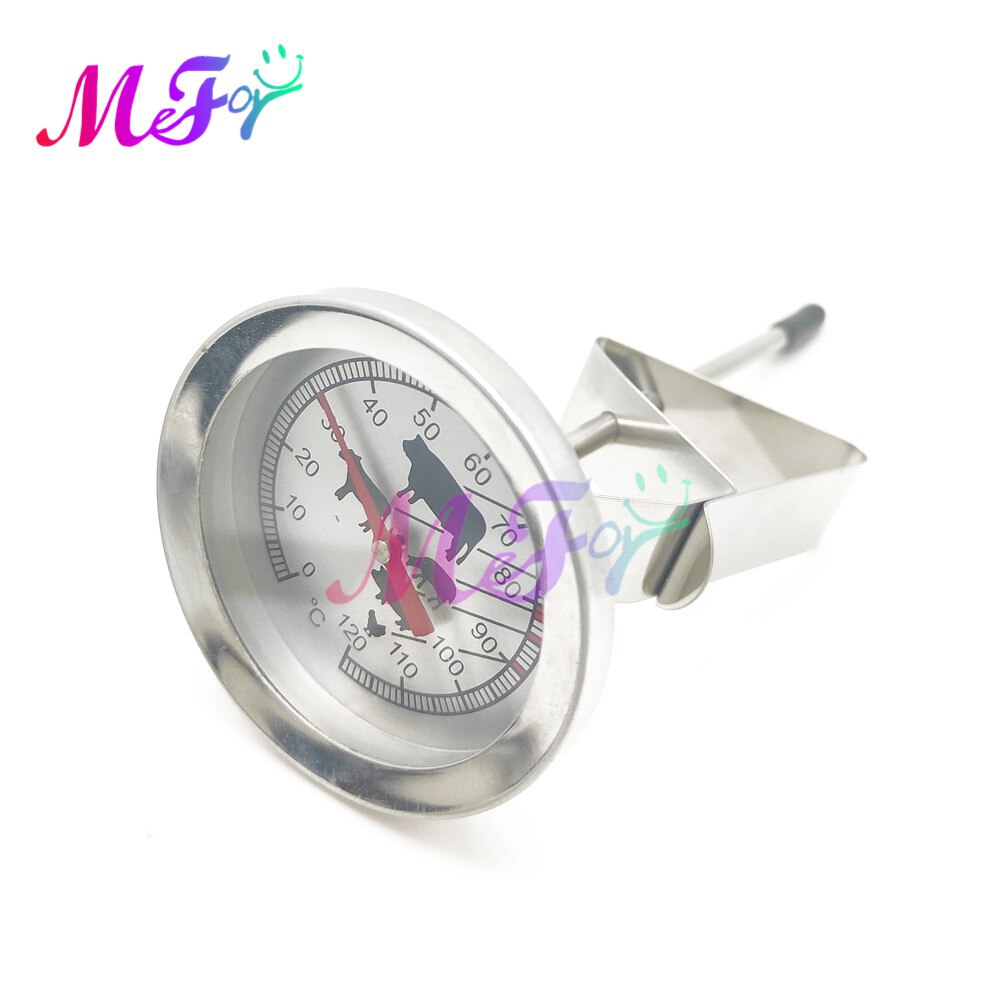 Stainless Steel BBQ Thermometer Meat Thermometer Temperature Meter BBQ Food Cooking Meat Gauge Kitchen Tools