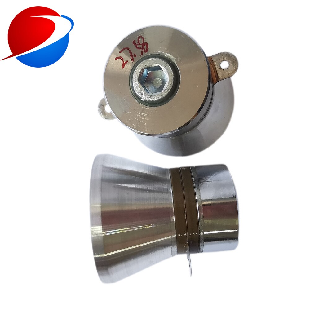 28khz/100w Ultrasonic Transducer Power Output P8 Industrial Piezoelectric Ceramic Transducer