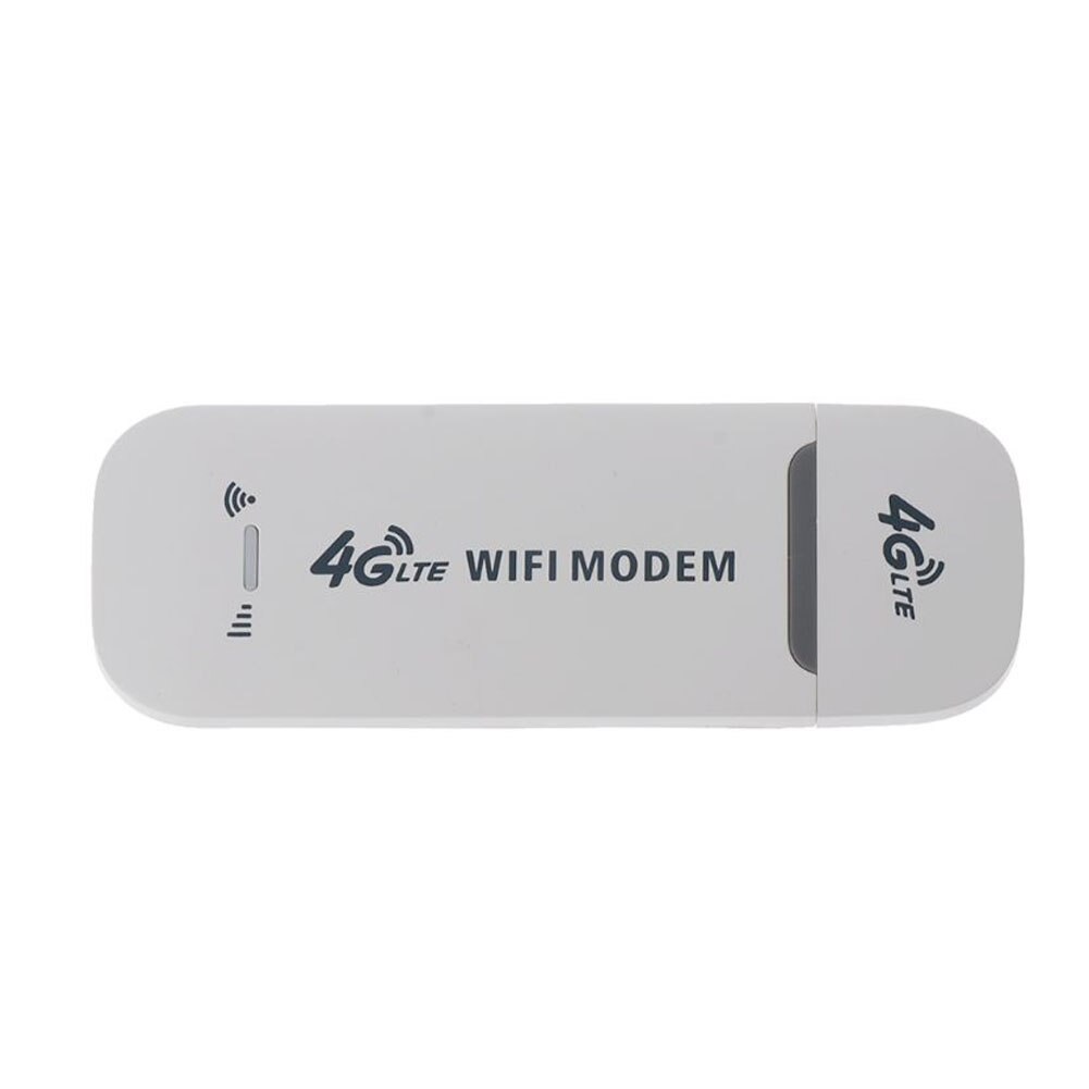 Drahtlose Netzwerk Karte 150Mbps 4G LTE USB Modem Standard tragbar Usb-schnittstelle Wi-Fi Router Netzwerke für Notizbuch, Laptop, UMPC: Weiß