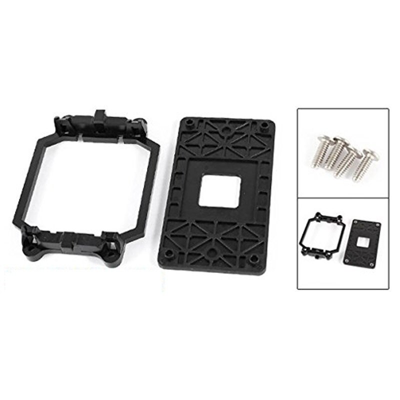 CPU fan base black plastic for AMD AM2 AM3 socket