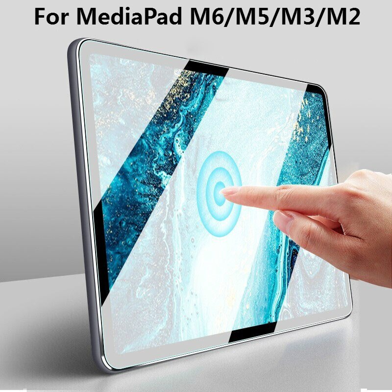 9H Ultra-clear Tempered Glass for Huawei MediaPad M6 10.8 Turbo 8.4 M5 8.0 8.4 10.0 M5 Lite M3 Lite M2 Tablet Screen Protector