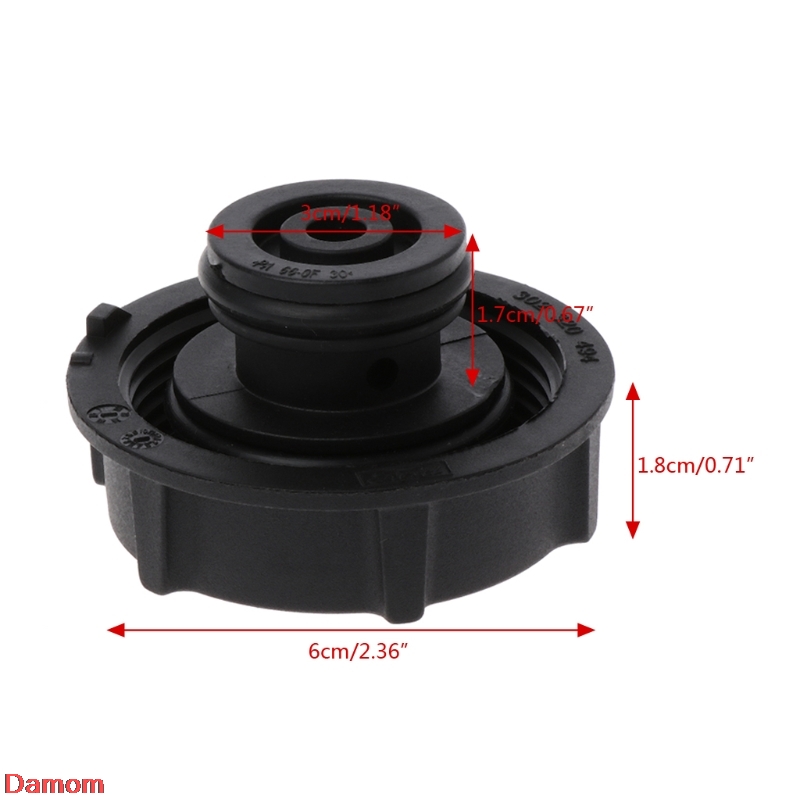 Expansion Tank/Radiator Cap For Ford Focus Fiesta C-max Mondeo 3M5H-8100-AD Damom