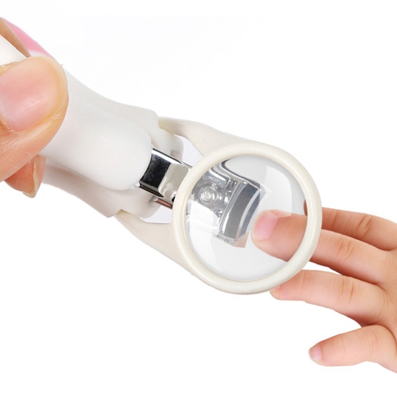 Baby Nagelknipper Schaar Met Vergrootglas Pocket Vinger Teen Nagelknipper Voor Pasgeboren Baby Dagelijkse Baby Nail Tool