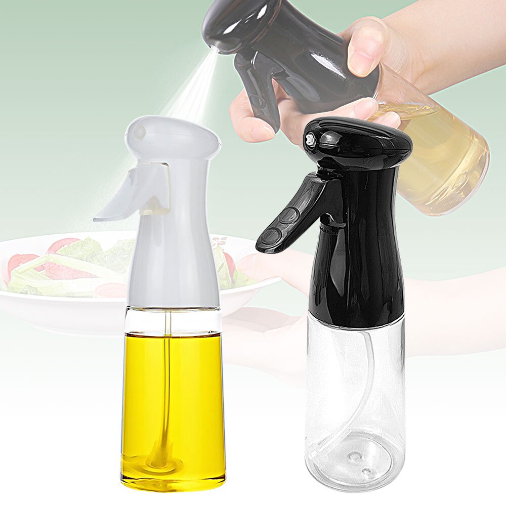 210ML Olive Oil Spray BBQ Cooking Kitchen Baking Olive Oil Sprayer Oil Spray Empty Bottle Vinegar Bottle Oil Dispenser Salad