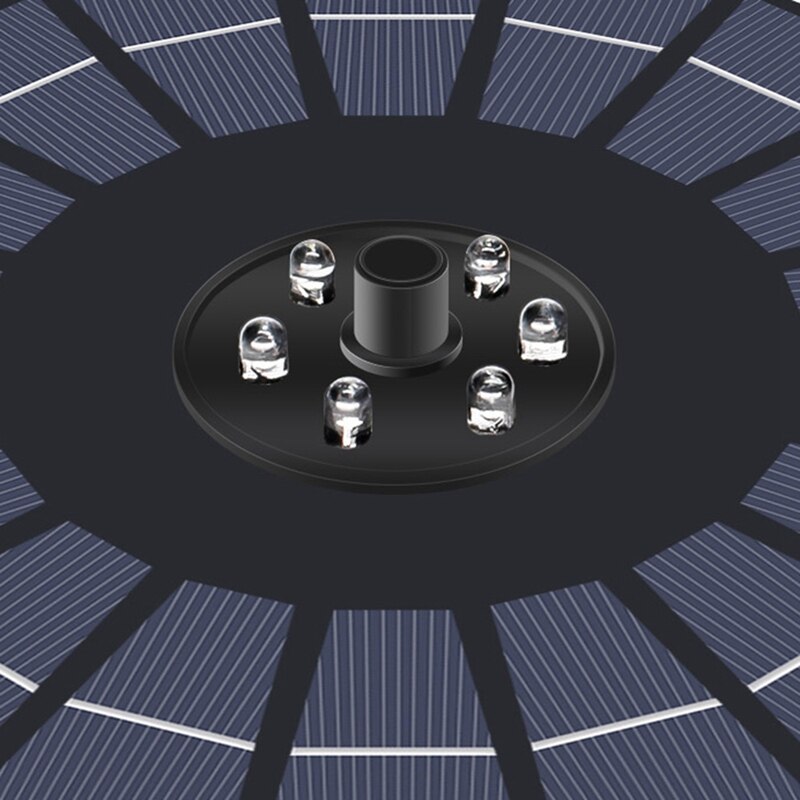 BSV-SP046L Solar Fontein Pomp Waterpomp Drijvende Fontein Batterij Licht