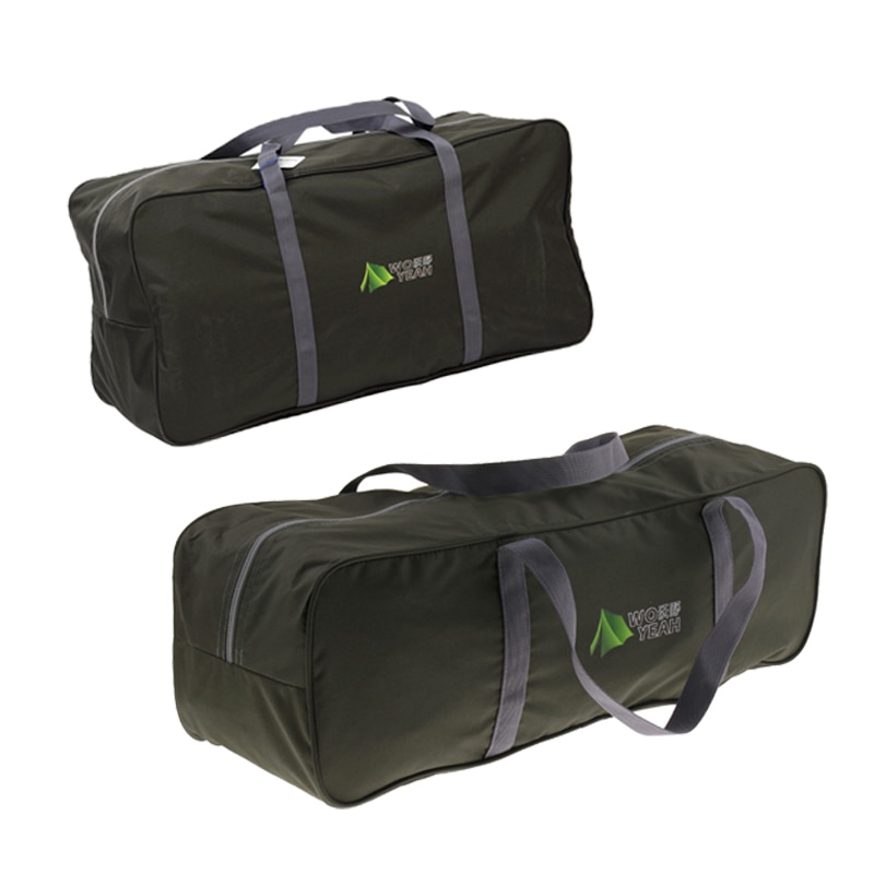 2Pcs Outdoor Equipment Bags for Storage Camping Tent Sleeping Bag Canopy, Ripstop Gym Sport Duffel Backpack Bag
