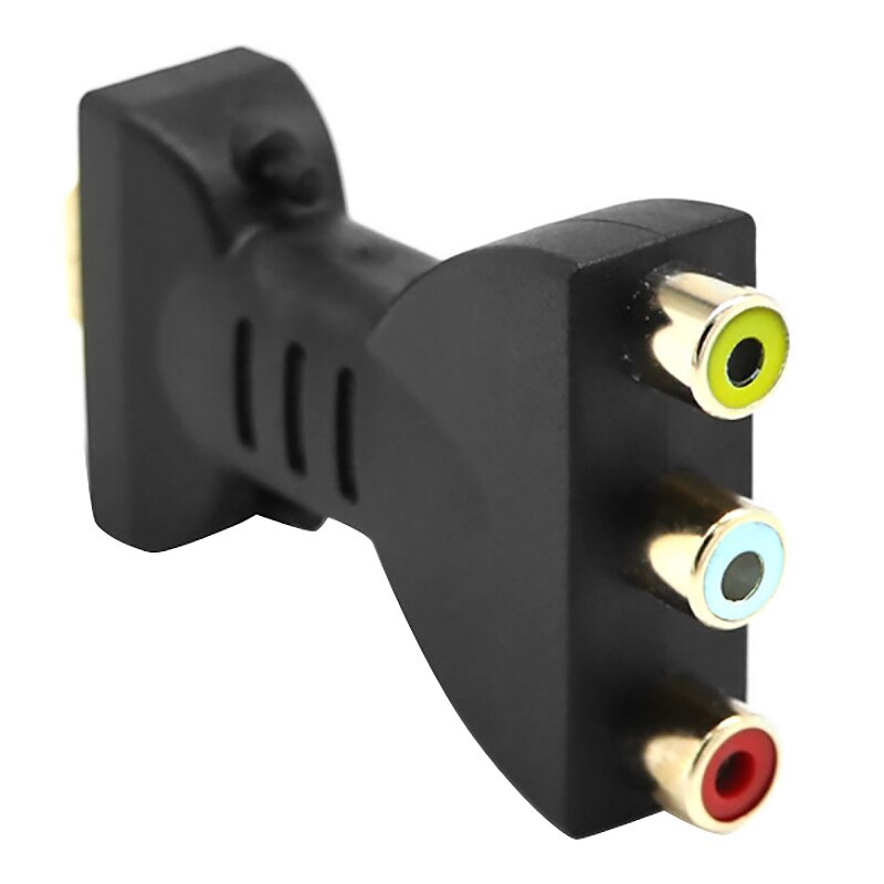 Convertisseur HDMI vers AV, adaptateur HD Hdmi vers Av 3Rca, adaptateur HDMI vers AV rouge, blanc et jaune (deux paquets)