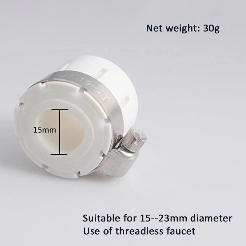 Durable Shower Adapter Universal Water Faucet Adapter Plastic Hose Fitting Hose Irrigation Garden Suite For 15~23mm