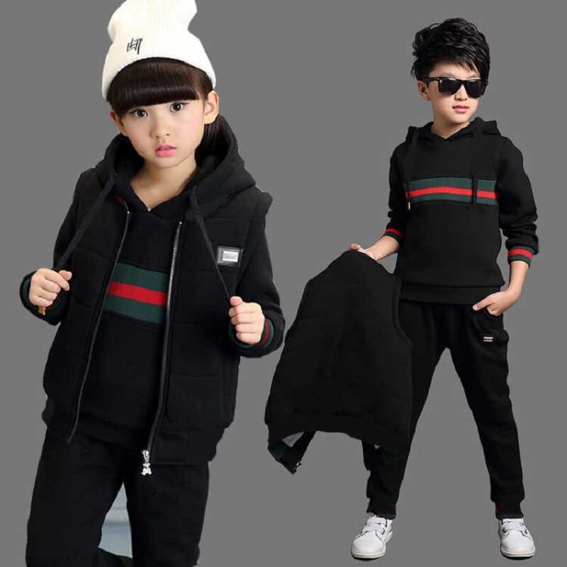 3pc Winter Dress For Boy Red main image 0