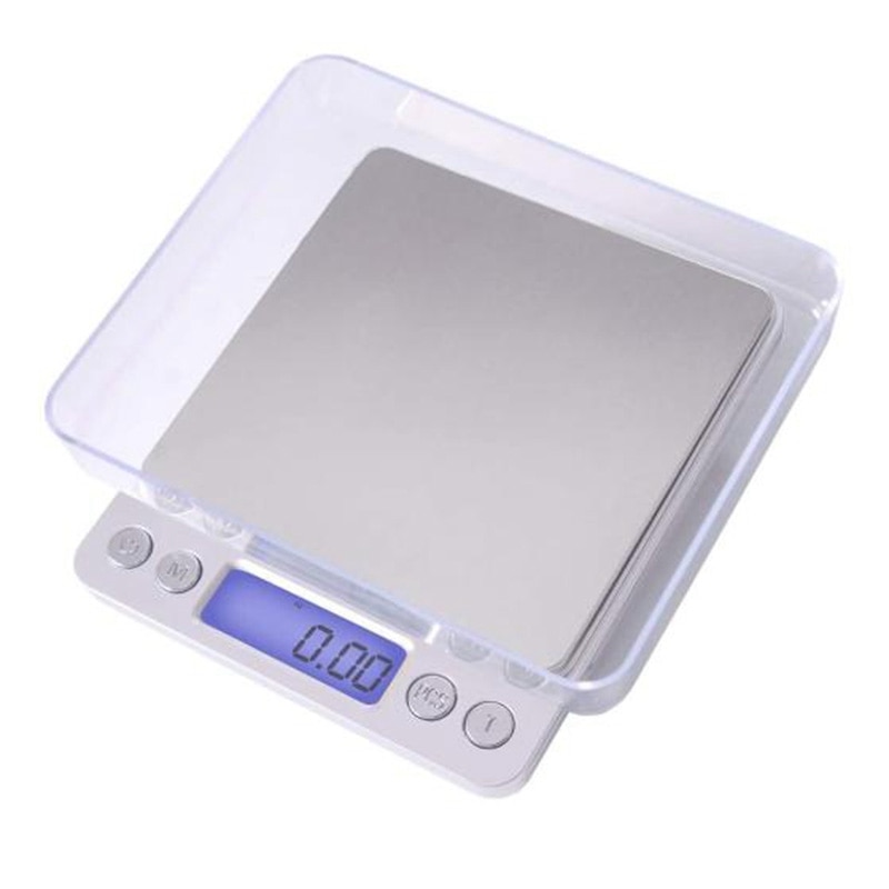 Balanza Digital de cocina 3000G/0,01G pequeña balanza para alimentos gramo Digital peso y onzas, balanza de gramo Digital: Default Title