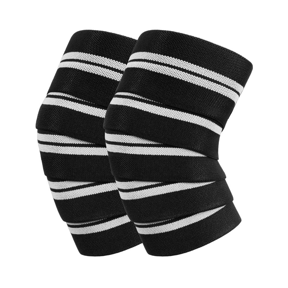 Weight Lifting Knee Wraps Support for Squatting Powerlifting Knee Straps Sleeves Cross Training Sport Protection: green