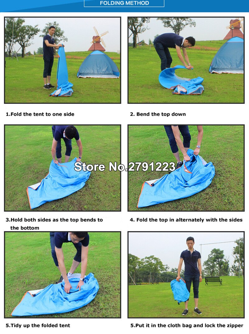 Portable Fishing Tent Movable Waterproof Football Watching Tent Blue Outdoor Waterproof Fishing Tent Movable Camping Tent