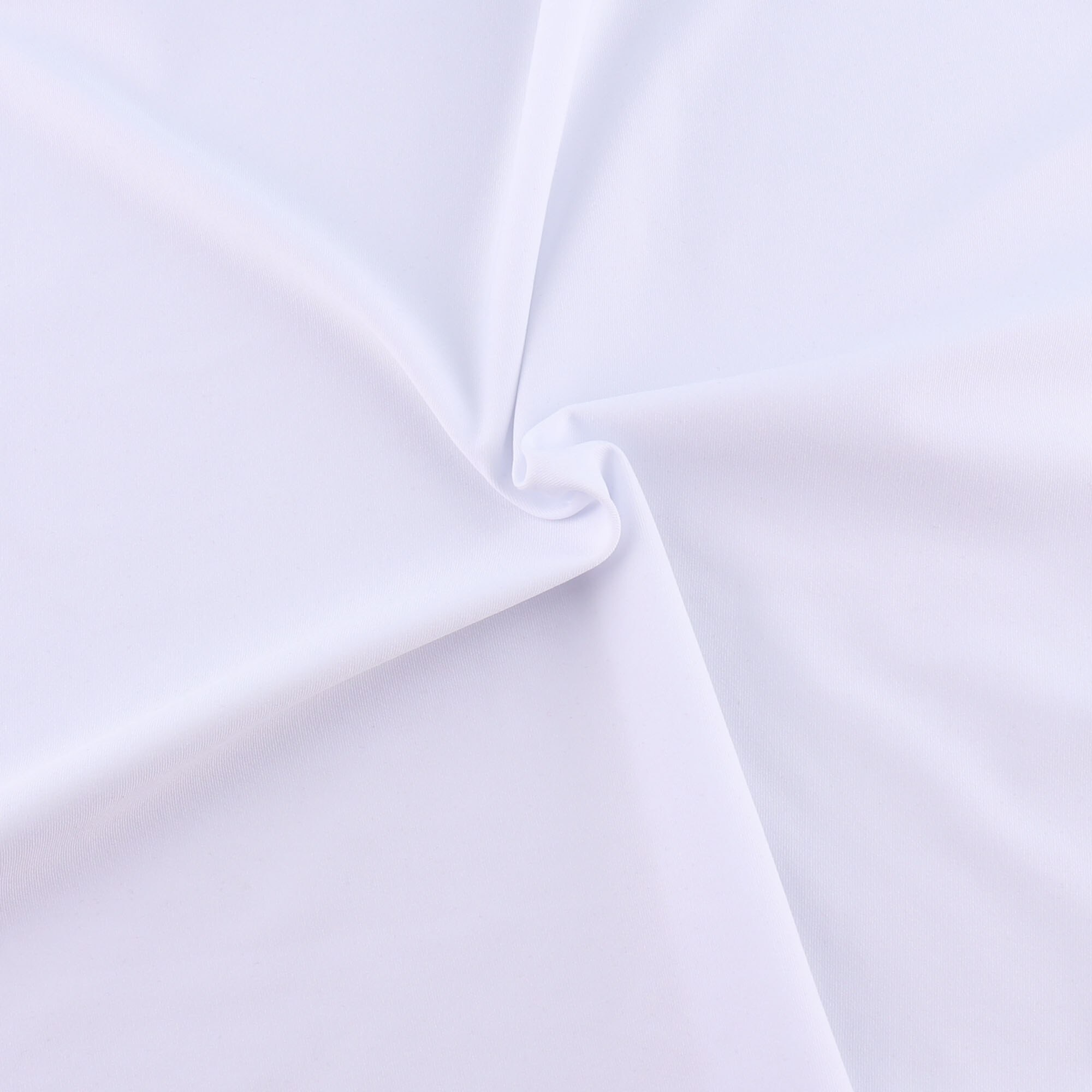 Elastisk stof, spandex bomuld lycra solidt stof ,7 farver, til badetøj, tørklæder, lycra stof, til danser badetøj diy  -16 " x20 ": C-hvid