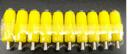 10 sets Chicken feed Drinking Fountains Column made of steel Chicken farming equipment Poultry drinking: Yellow