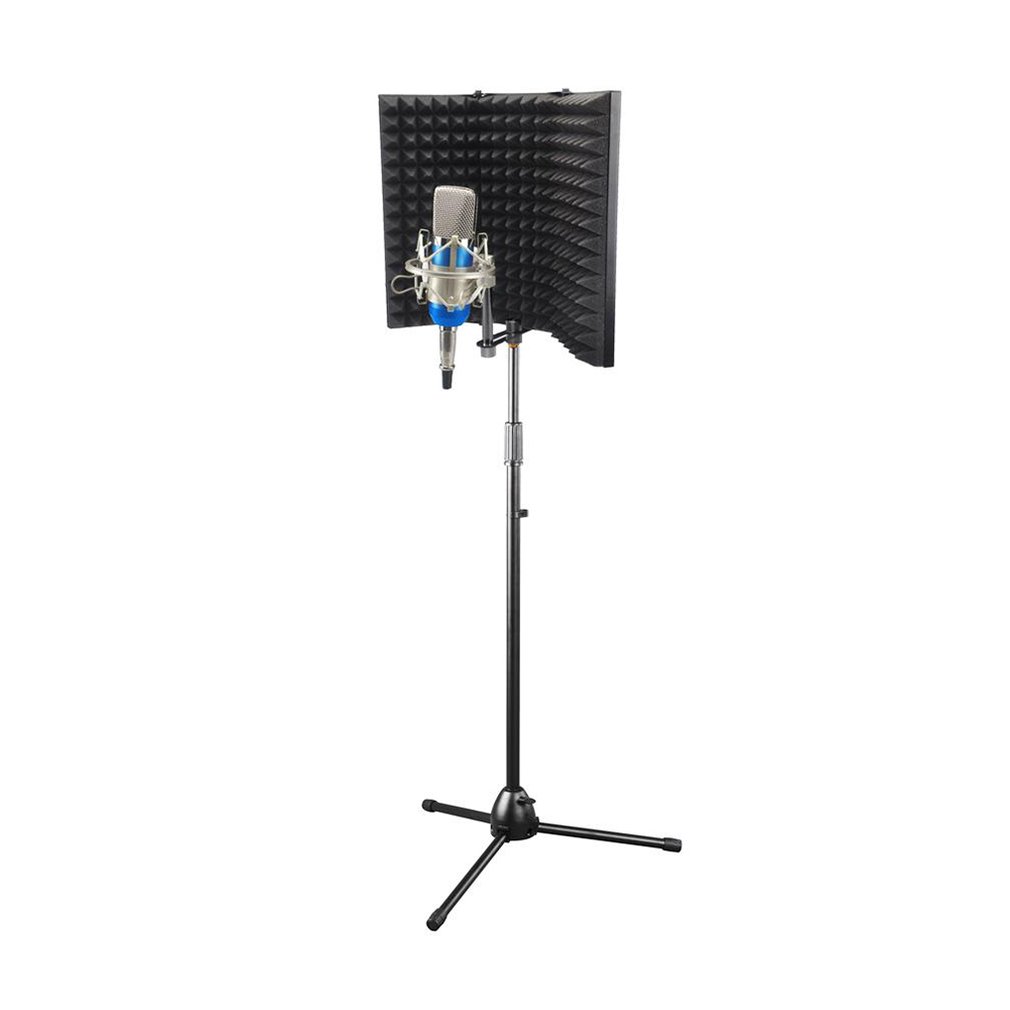 Opname studio wind scherm microfoon voorruit microfoon geluiddichte screen sound noise cover noise preventie systeem