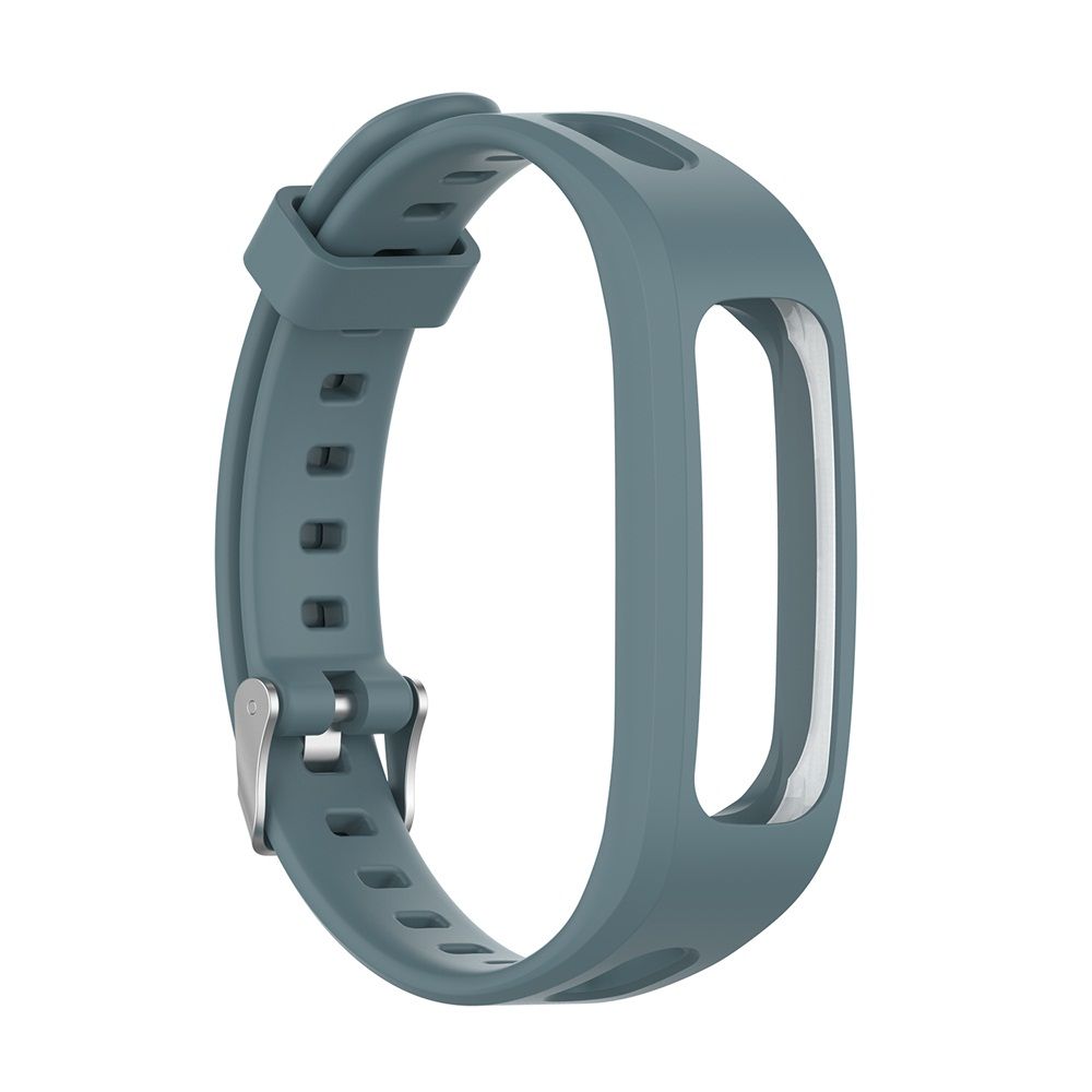 Correa de muñeca para Huawei Band 3E y 4E, pulsera inteligente para Honor Band 4, versión para correr, accesorios de reloj, pulsera de silicona suave: S / White black