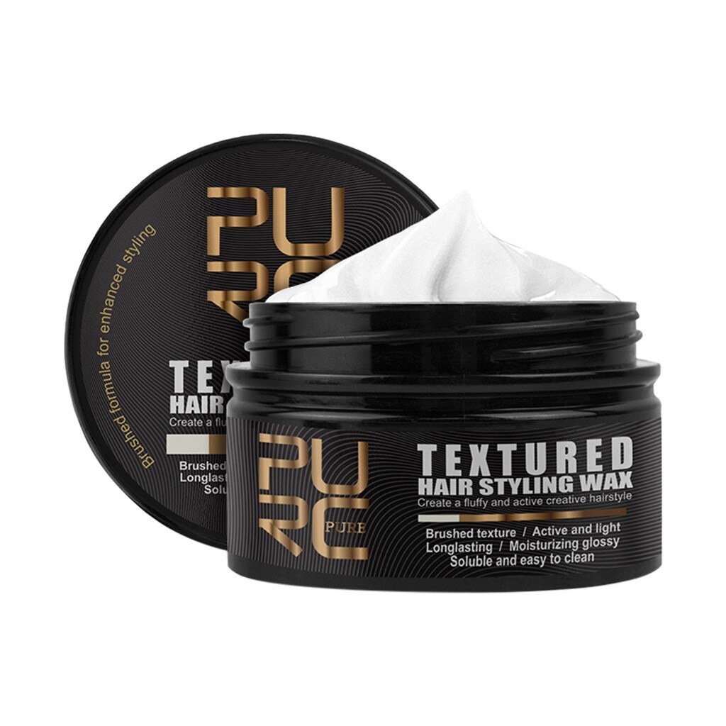 50ml Brushed Clay Strong Hold Brushed Texture Clay Refreshing Hair Hair Styling Clay Mud For Men Hair Styling Mud