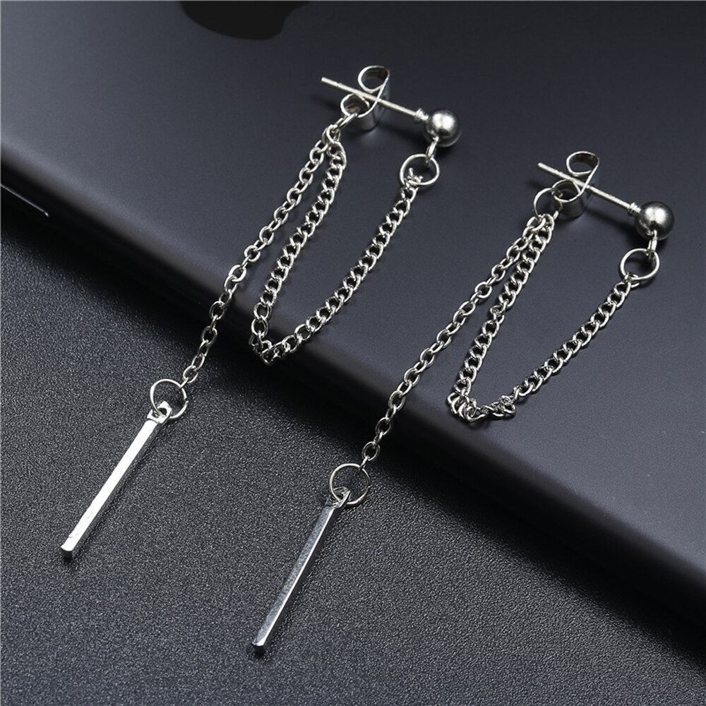 Mode Gouden Kleur Ster Vorm Lange Oor Manchetten Bohemian Clip Op Oor Manchet Voor Vrouwen Earring Clips Sieraden: style5 1pair