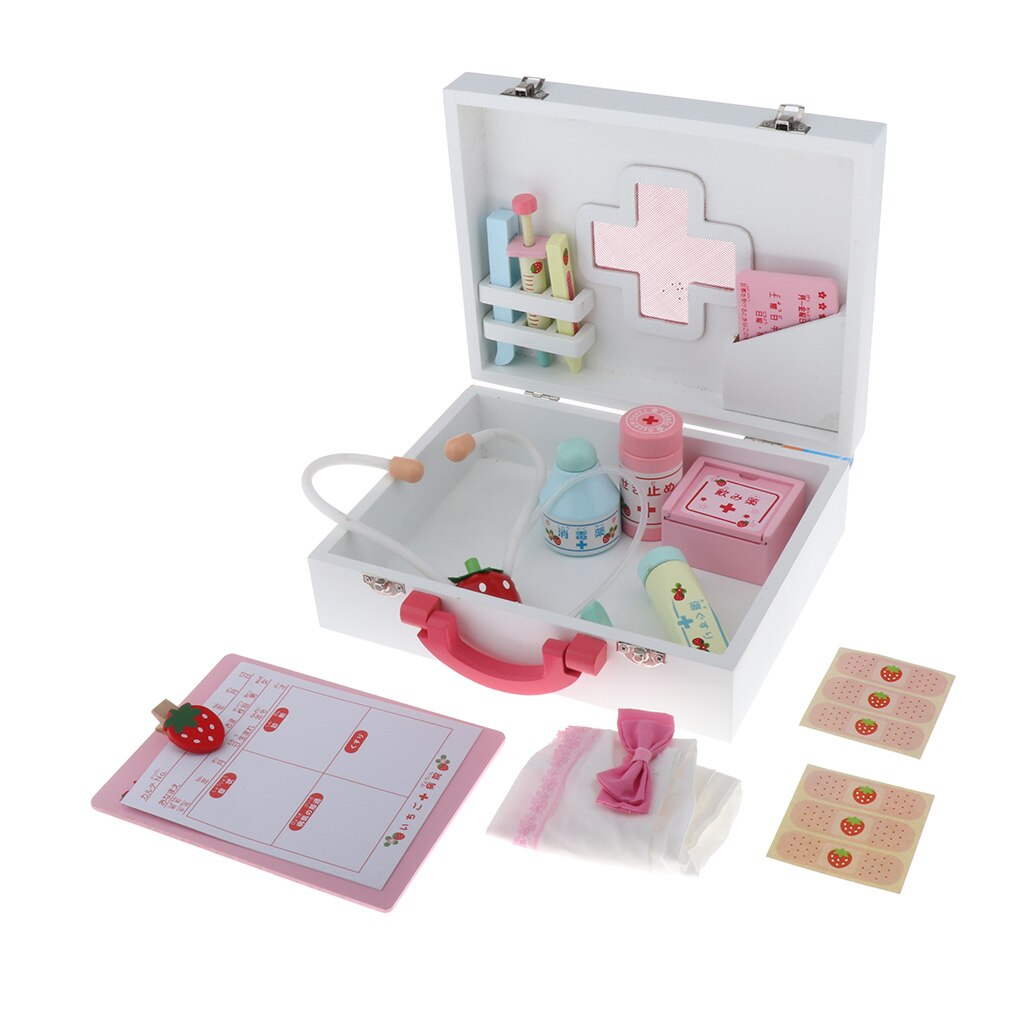 Kids Pretend Play Doctor Kit Roleplay Costume Birthday for Kids