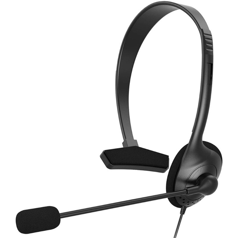 Adjustable Monaural Headset with Flexible Volume C... – Grandado